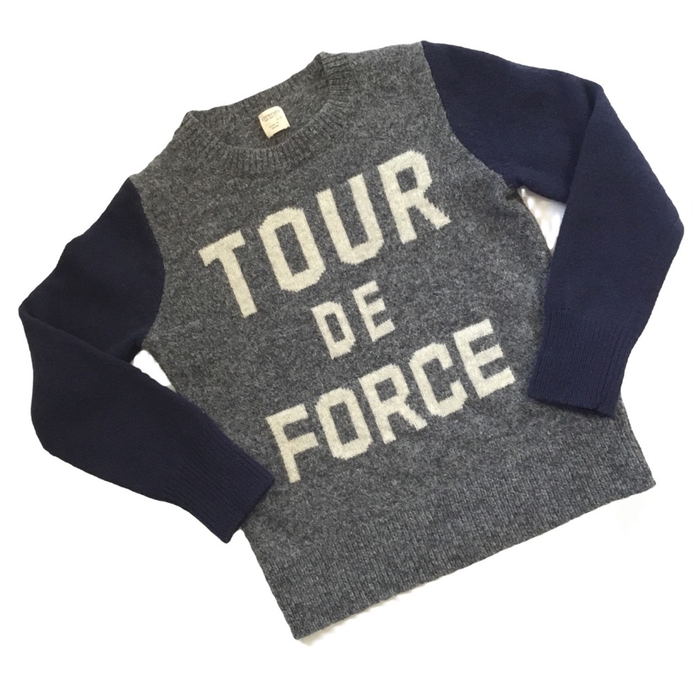 Crewcuts Wool Tour de Force Sweater. Sz 4/5